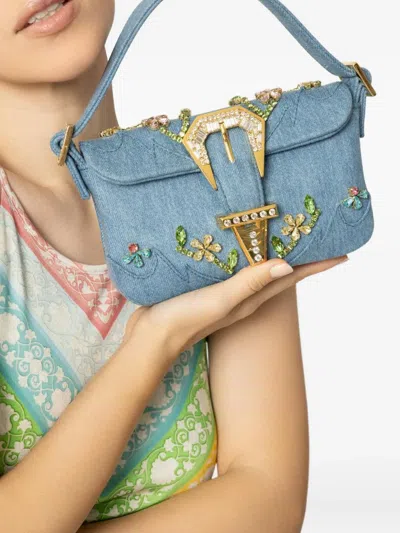 Gedebe Mini Habibi Tote Bag In Black