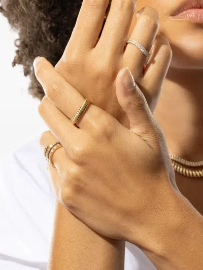 Anita Ko 18k Yellow Gold Zoe Ring In Gold