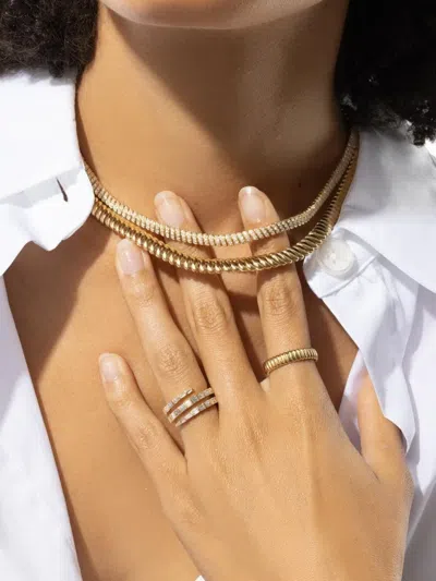 Anita Ko 18k Yellow Gold Zoe Ring In Gold