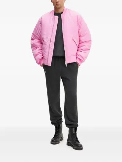 Won Hundred Long-sleeve Bomber Jacket In Pink