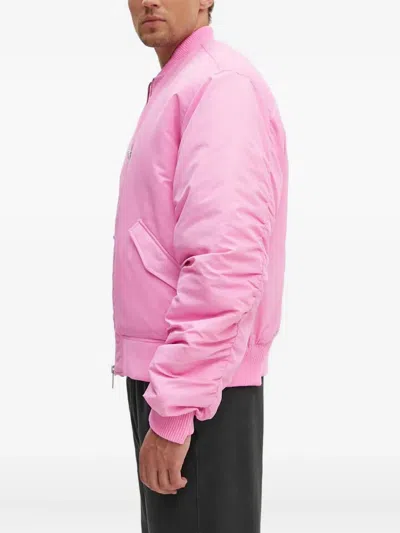 Won Hundred Long-sleeve Bomber Jacket In Pink
