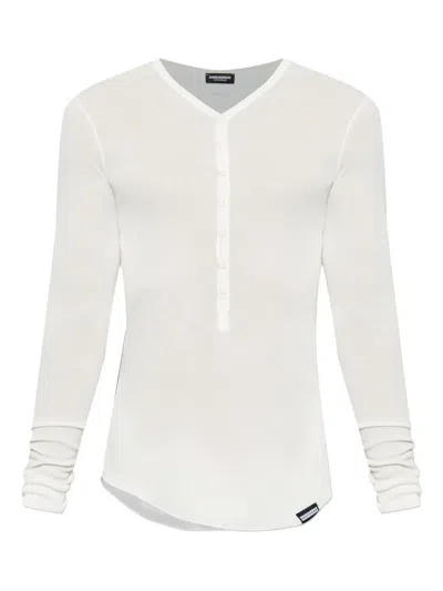 Dsquared2 Long-sleeve T-shirt In White