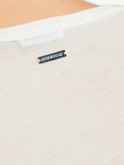 Dsquared2 Long-sleeve T-shirt In White