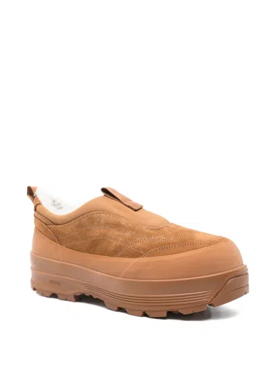 Diemme Shearling Low Top Boot In Neutral