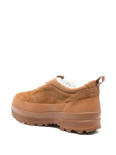 Diemme Shearling Low Top Boot In Neutral