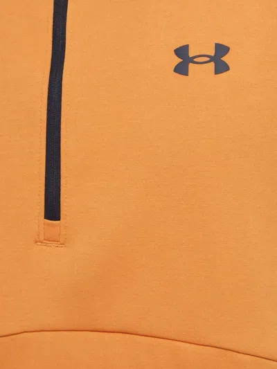 Under Armour Unstoppable Half-zip Hoodie In Gold
