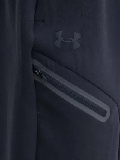 Under Armour Armour Zip-fastening Track Trousers In Black