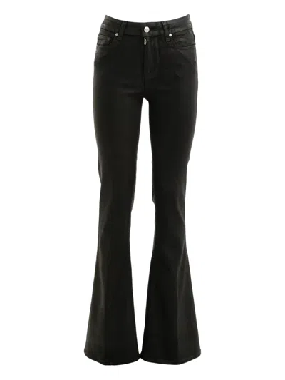 Paige Flared Jeans In Black