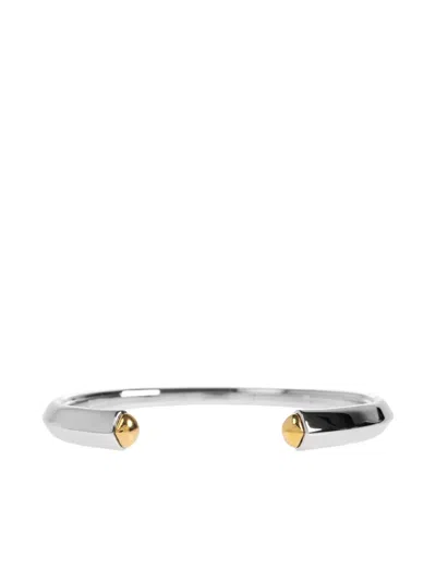 Kate Spade Polished Cuff Bracelet In Metallic