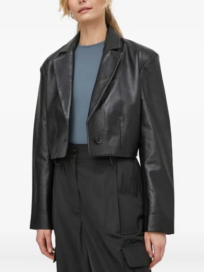 Won Hundred Button-up Jacket In Black