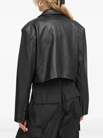 Won Hundred Button-up Jacket In Black