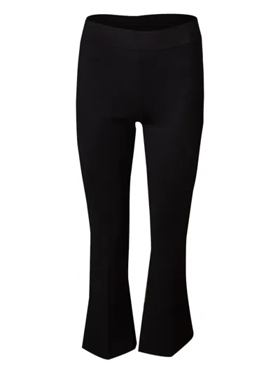 Avenue Montaigne Leo Trousers In Black