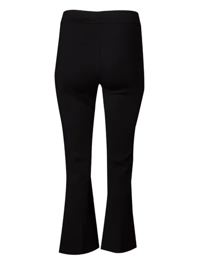 Avenue Montaigne Leo Trousers In Black
