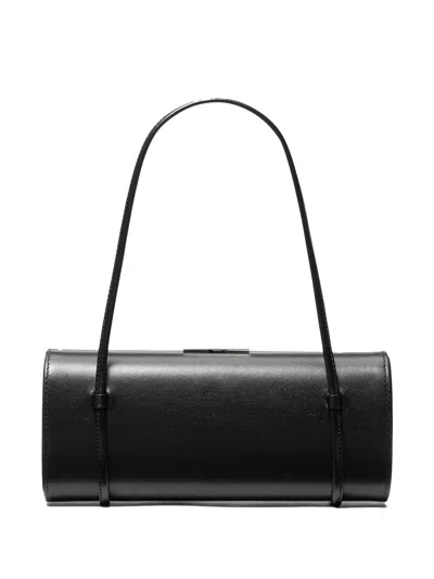 Michael Kors Natalie Barrel Bag In Black