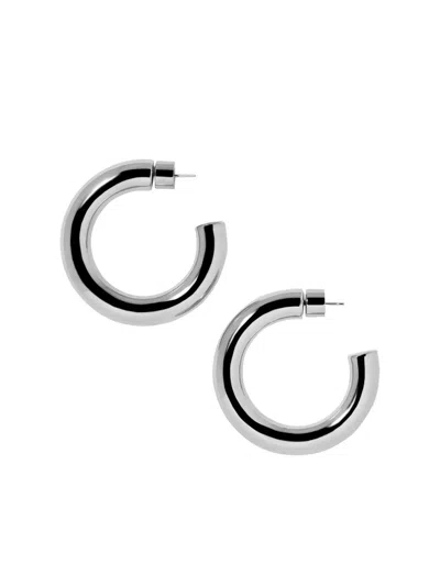 Jennifer Fisher Jamma Huggie Hoop Earrings In Silver