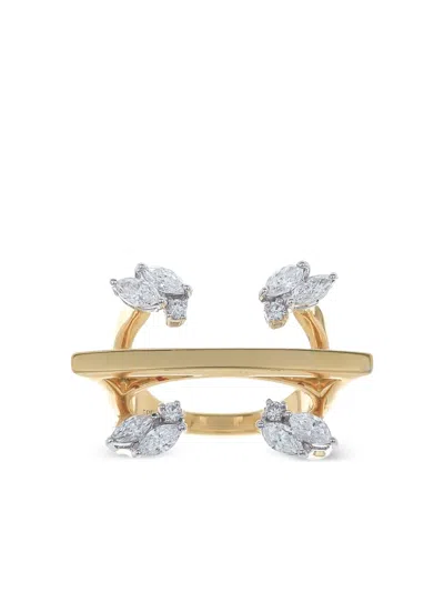 18K黄金钻石戒指