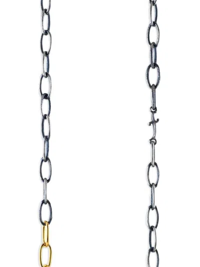 Sevan Biçakçi Sterling Silver Chain-link Necklace In Metallic