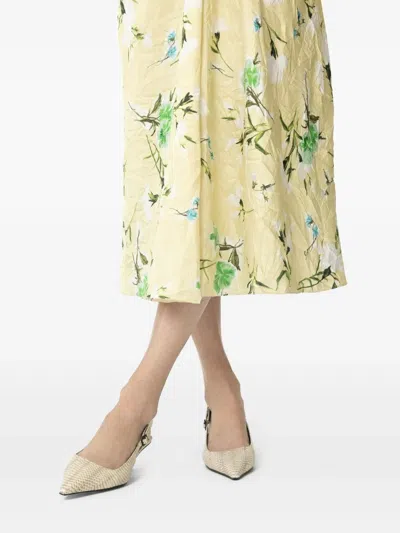 Jimmy Choo 50mm Snakeskin-texture Slingback Pumps In Silver