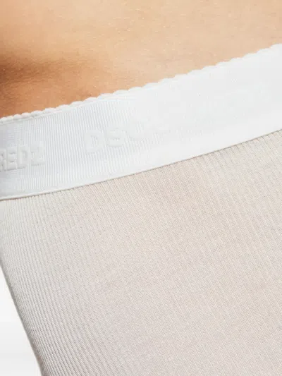 Dsquared2 Logo-waistband Boxers In White