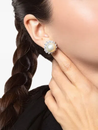 Fantasia By Deserio Halo Earrings In Metallic