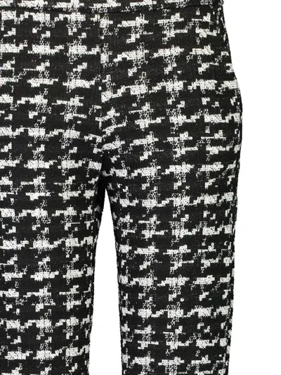 Avenue Montaigne Joan Slim-fit Trousers In Black