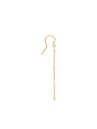 Jennifer Meyer 18k Yellow Gold Bar Earrings In Gold