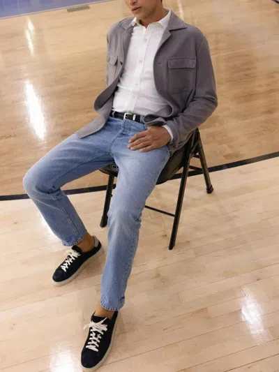 Eleventy Flap-pocket Wool Overshirt In Brown