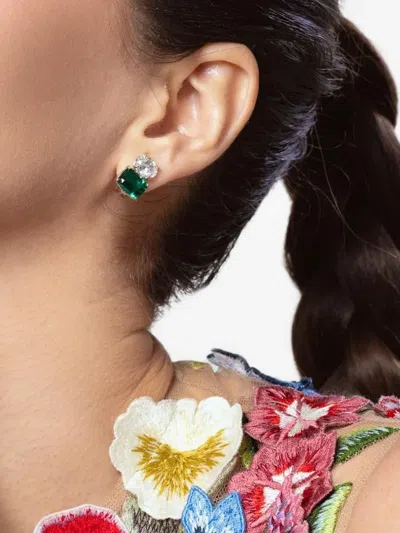 Fantasia By Deserio Stud Earrings In Metallic