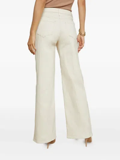 L'agence Alicient Wide-leg Trousers In Neutral