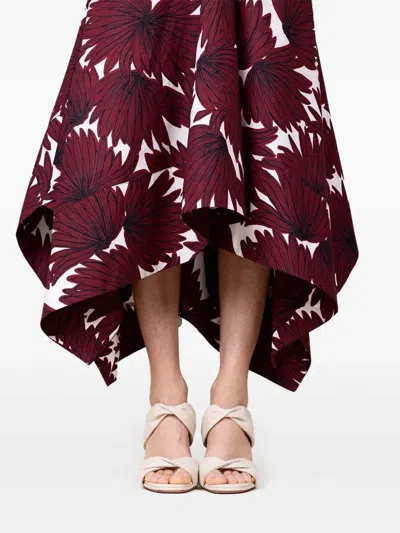 Aquazzura 85mm Twist Wedge Sandals In Neutral