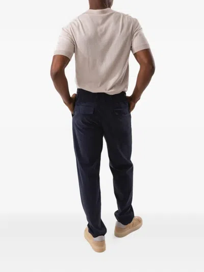 Eleventy Short-sleeved Polo Shirt In Neutral