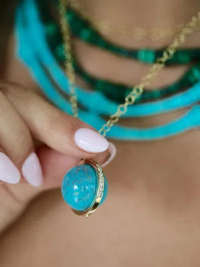 Devon Woodhill 18k Yellow Gold Multi-stone Pendant In Gold