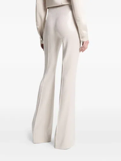 Michael Kors Sequin-embellishment Trousers In Neutral
