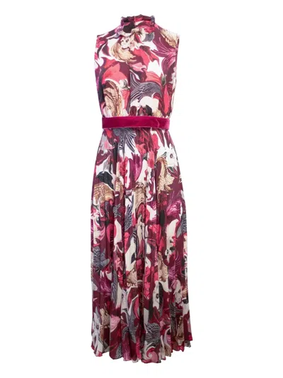 Mary Katrantzou Hollie Midi Dress In Pink