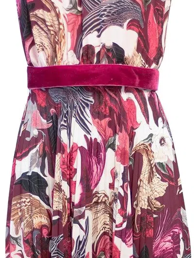 Mary Katrantzou Hollie Midi Dress In Pink