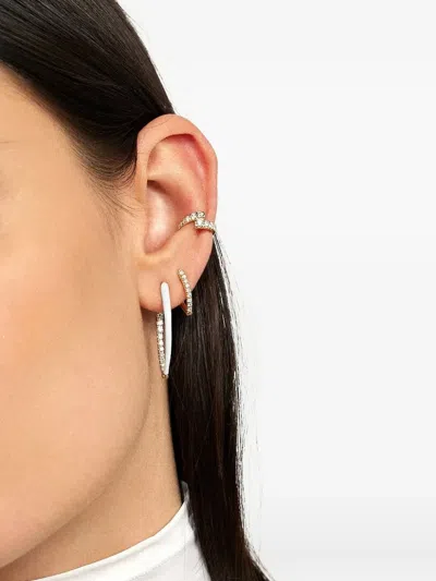 Melissa Kaye 18k Yellow Gold Cristina Earrings In Gold