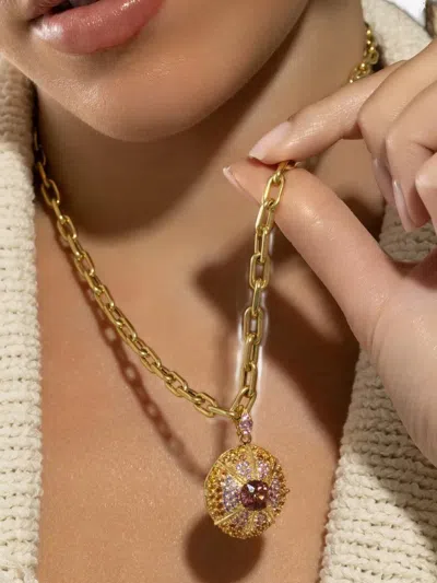 Meredith Young 18k Yellow Gold Elongated Chain Link Necklace In Gold