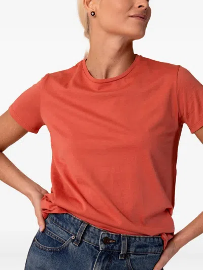 Aspesi Crew-neck Cotton T-shirt In Pattern