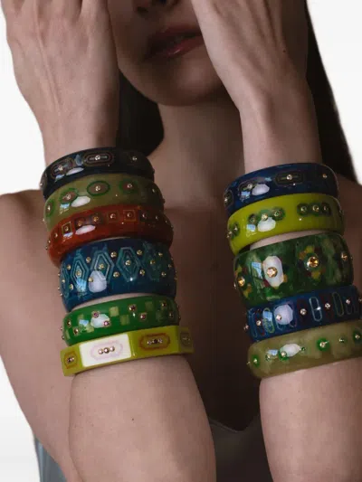 18K黄金胶木手链