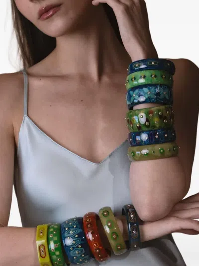 18K黄金胶木手链