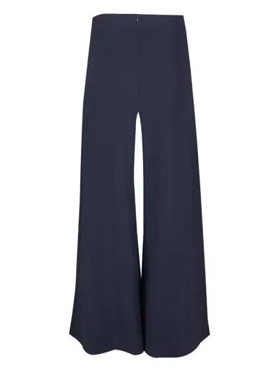Peter Cohen Chute Silk-satin Trousers In Blue