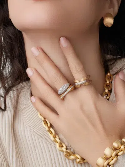 18K黄金 TRANSFORMISTA 钻石戒指