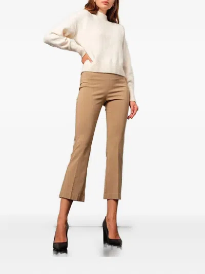 Avenue Montaigne Leo Trousers In Brown