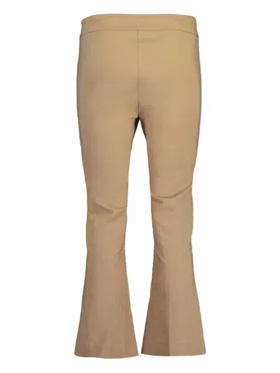 Avenue Montaigne Leo Trousers In Brown