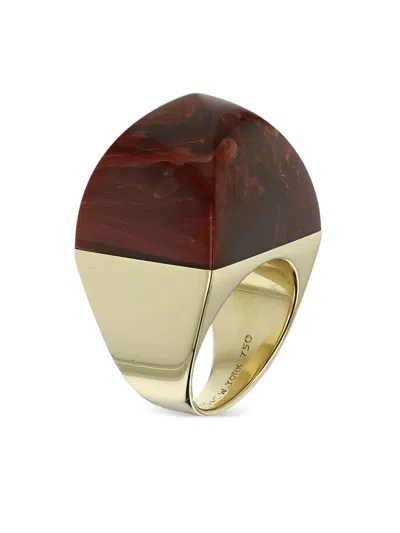 18K黄金 KENDALL 胶木戒指