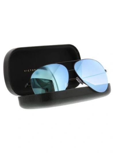 Shop Victoria Beckham Classic Sunglasses In Light Blue