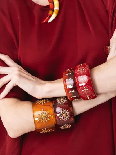 18K黄金胶木手链