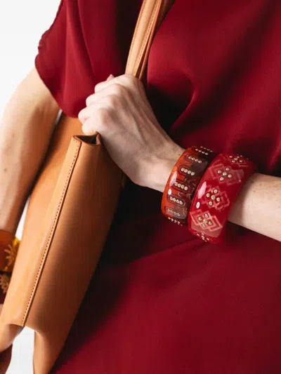 18K黄金胶木手链