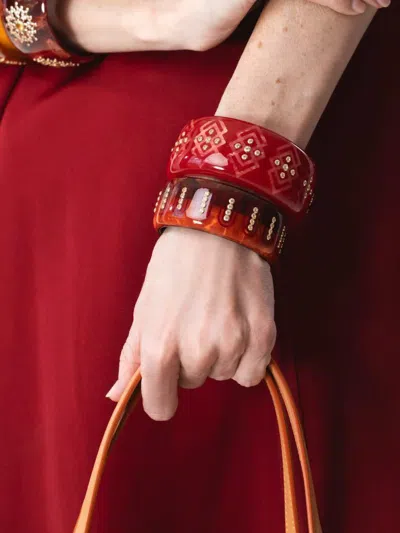 18K黄金胶木手链