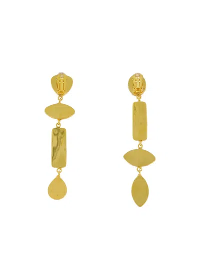 Sylvia Toledano Drop-design Earrings In Multi